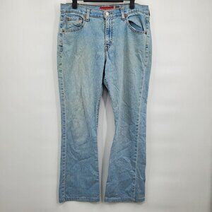 Levi's Nauveau Boot Cut Stretch 515 Jeans Denim Pants Women Size 12 MIS Low Rise